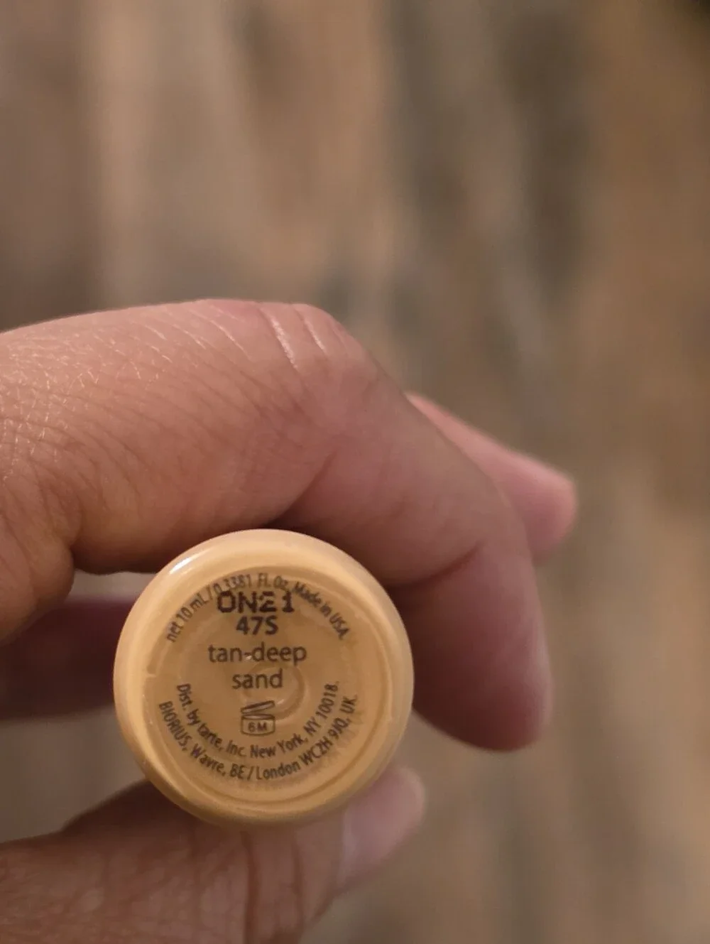tarte concealer - tan deep sand with purple & gold accent 10 Ml